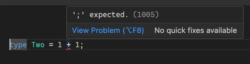 add error