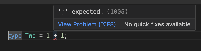 add error